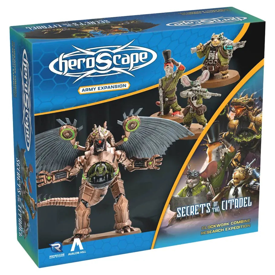 Renegade Game Studios Tabletop Games > Miniature Games Heroscape: Clockwork Combine Research Expedition Army Expansion 810011729605 REN02960