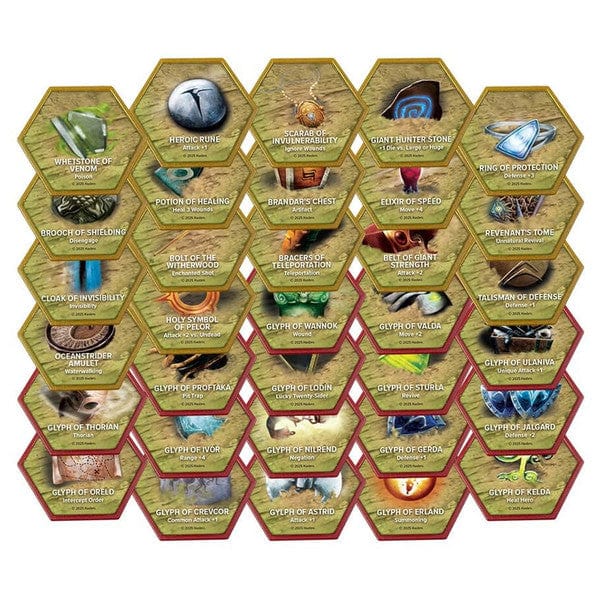Renegade Games Studios Board Games > Accessories Heroscape: Glyph Pack 810011727984 REN02798