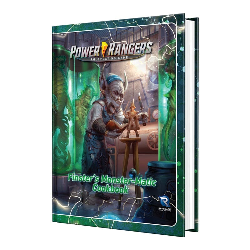 Renegade Games Studios Tabletop Games > Role-Playing Games > Expansions Power Rangers RPG: Finster's Monster-Matic Cookbook Sourcebook 9781957311340 RGS 01134