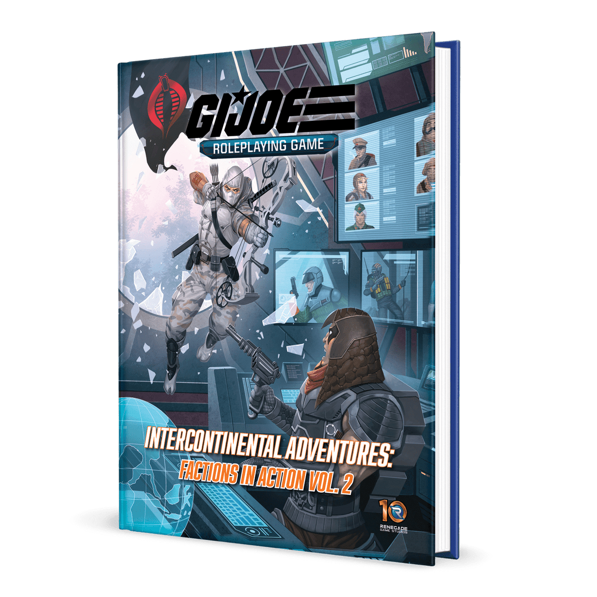 Renegade Games Studios Tabletop Games > Role-Playing Games G.I. JOE RPG: Intercontinental Adventures - Factions in Action Vol. 2 Sourcebook 9781957311593 REN11159