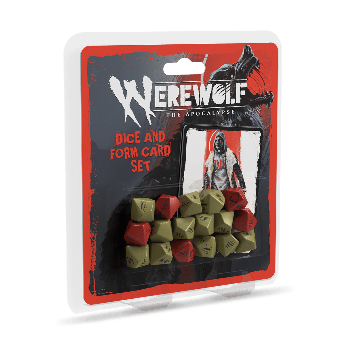 Renegade Games Studios Tabletop Games > Role-Playing Games Werewolf The Apocalypse RPG: Dice and Form Card Set 810011725928 RGS 02592