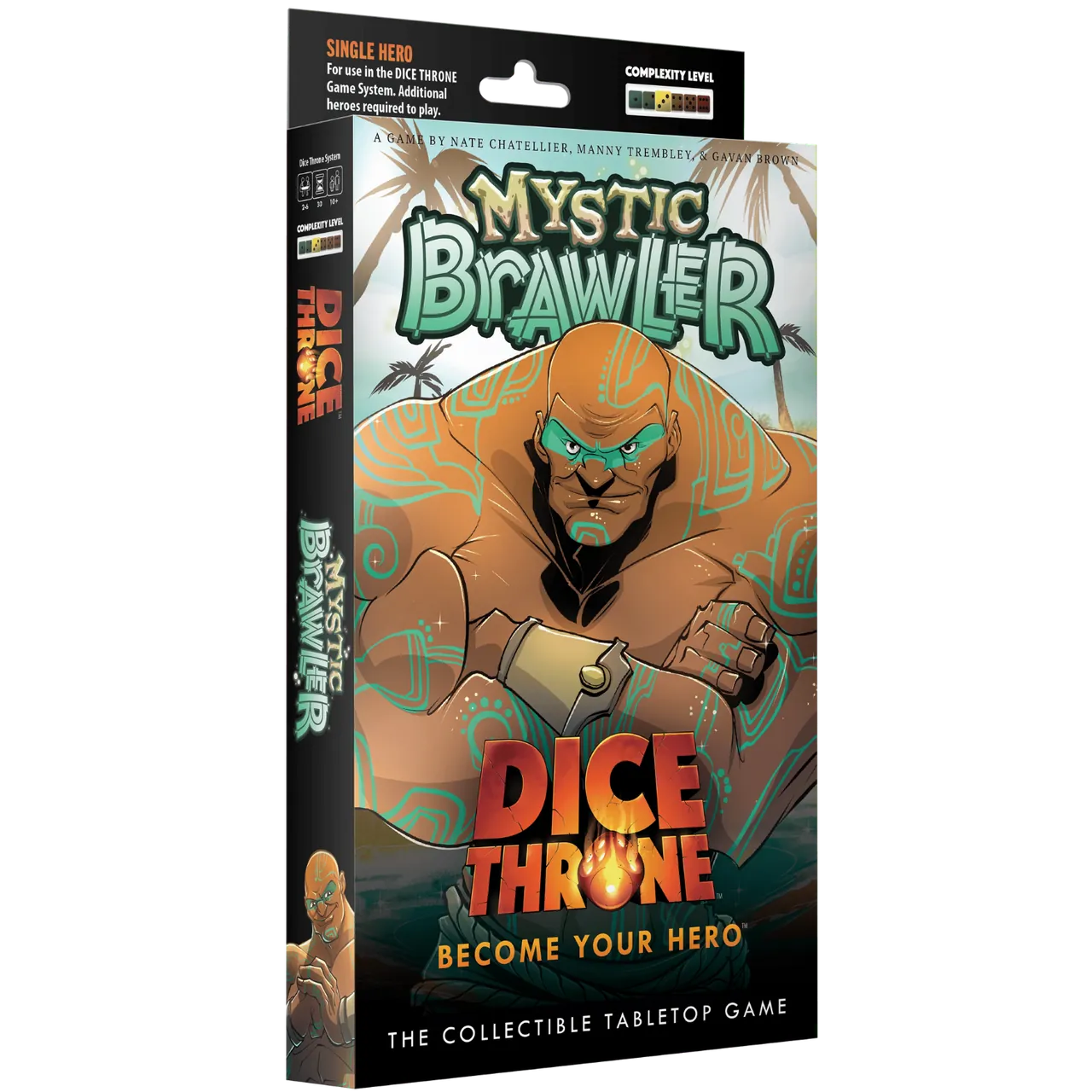 RepGuardia Global Board Games > Expansions Dice Throne: Hero Pack - Mystic Brawler 850065360874 DTI1426