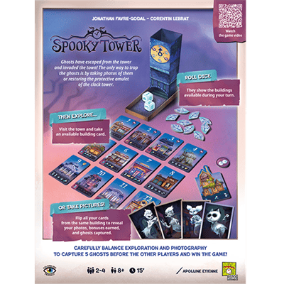 Repos Production Board Games Spooky Tower 5425016929551 RPSTO0101EN