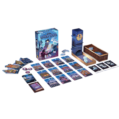 Repos Production Board Games Spooky Tower 5425016929551 RPSTO0101EN