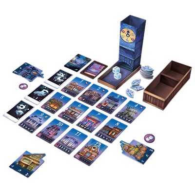 Repos Production Board Games Spooky Tower 5425016929551 RPSTO0101EN