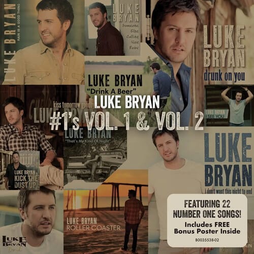 Luke Bryan - #1's Vol. 1 & Vol. 2 [CD]