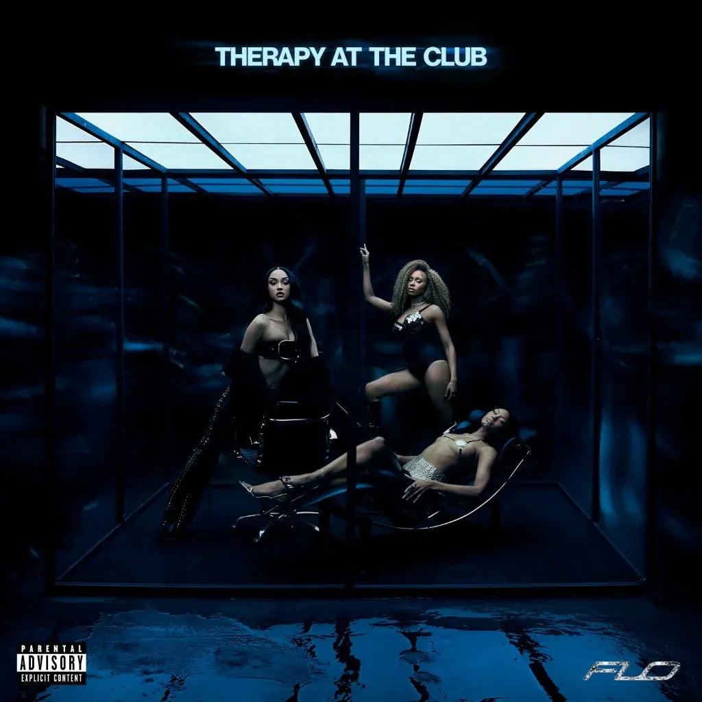 Republic Records Music > Vinyl Records Flo - Therapy At The Club (Parental Advisory Explicit Lyrics, Colored Vinyl, Blue) 199957621960 RPBL244847.1