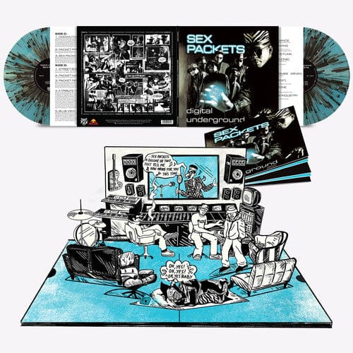 Reservoir Media Management, IN Music > Vinyl Records Digital Underground - Sex Packets (35th Anniversary) (Deluxe Edition, 180 Gram Vinyl, Blue, Black, Clear Vinyl) 016998557013 TBMU55701.1