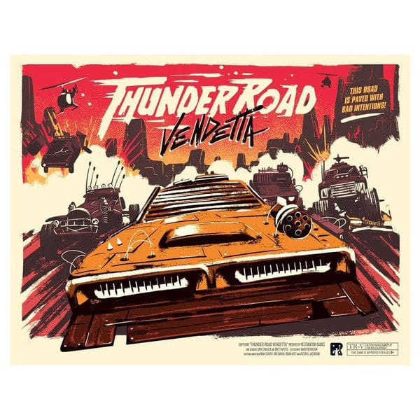 Restoration Games Board Games > Large Box Games Thunder Road: Vendetta 857476008463 REO9400