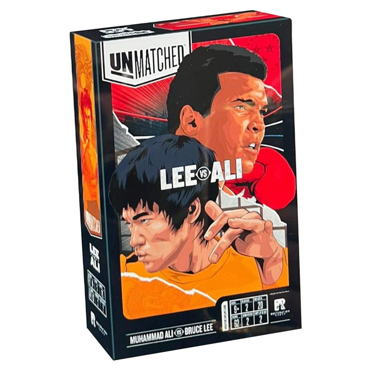 Restoration Games Board Games Unmatched: Muhammad Ali vs. Bruce Lee 850056595032 REO9321