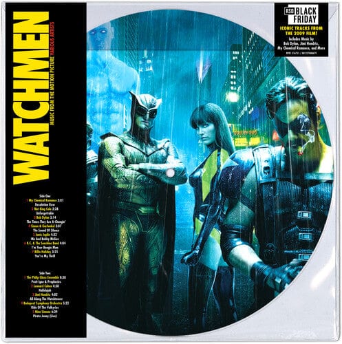 Rhino Music > Vinyl Records Tyler Bates - Watchmen (Original Soundtrack) (BF25 EX) (RSD Exclusive, Picture Disc Vinyl) (BF RSD2025) 081227808679 RHI516751.1