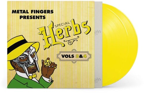 Rhymesayers Music > Compact Discs MF Doom - Metal Fingers Presents: Special Herbs Vol. 3 & 4 - Yellow (Colored Vinyl, Yellow) 826257038319 RYMS383C1.1