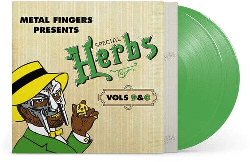 Rhymesayers Music > Compact Discs MF Doom - Metal Fingers Presents: Special Herbs Vol. 9 & 10 - Green (Colored Vinyl, Green) 826257038616 RYMS368C1.1