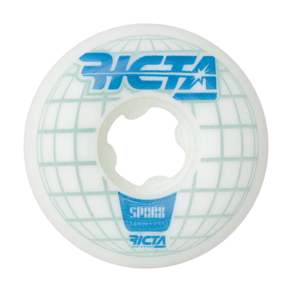 Ricta Skateboards > Wheels Ricta: Mainframe Sparx 54mm 99A (White) 193172350803