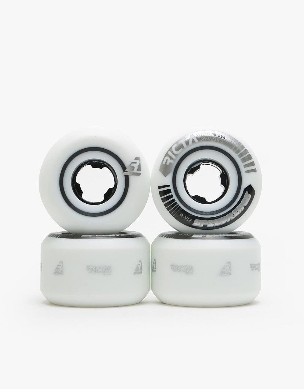 Ricta Skateboards > Wheels Ricta: Speedrings Dynamic 53mm 99A (White) 193172236589 RIC-SKW-5182