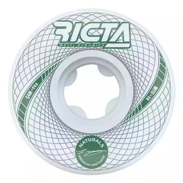 Ricta Skateboards > Wheels Ricta: Wheels - Vortex Naturals, McCoy White 54mm 99A 193172350889 1WRICMCCVOR54WW