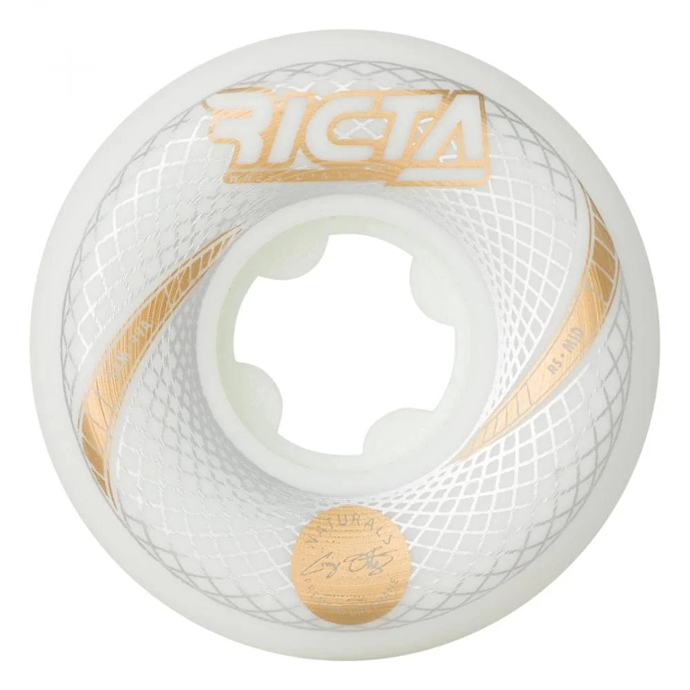 Ricta Skateboards > Wheels Ricta: Wheels - Vortex Naturals, Ortiz White 54mm 99A 193172350896 1WRICORTVOR54WW