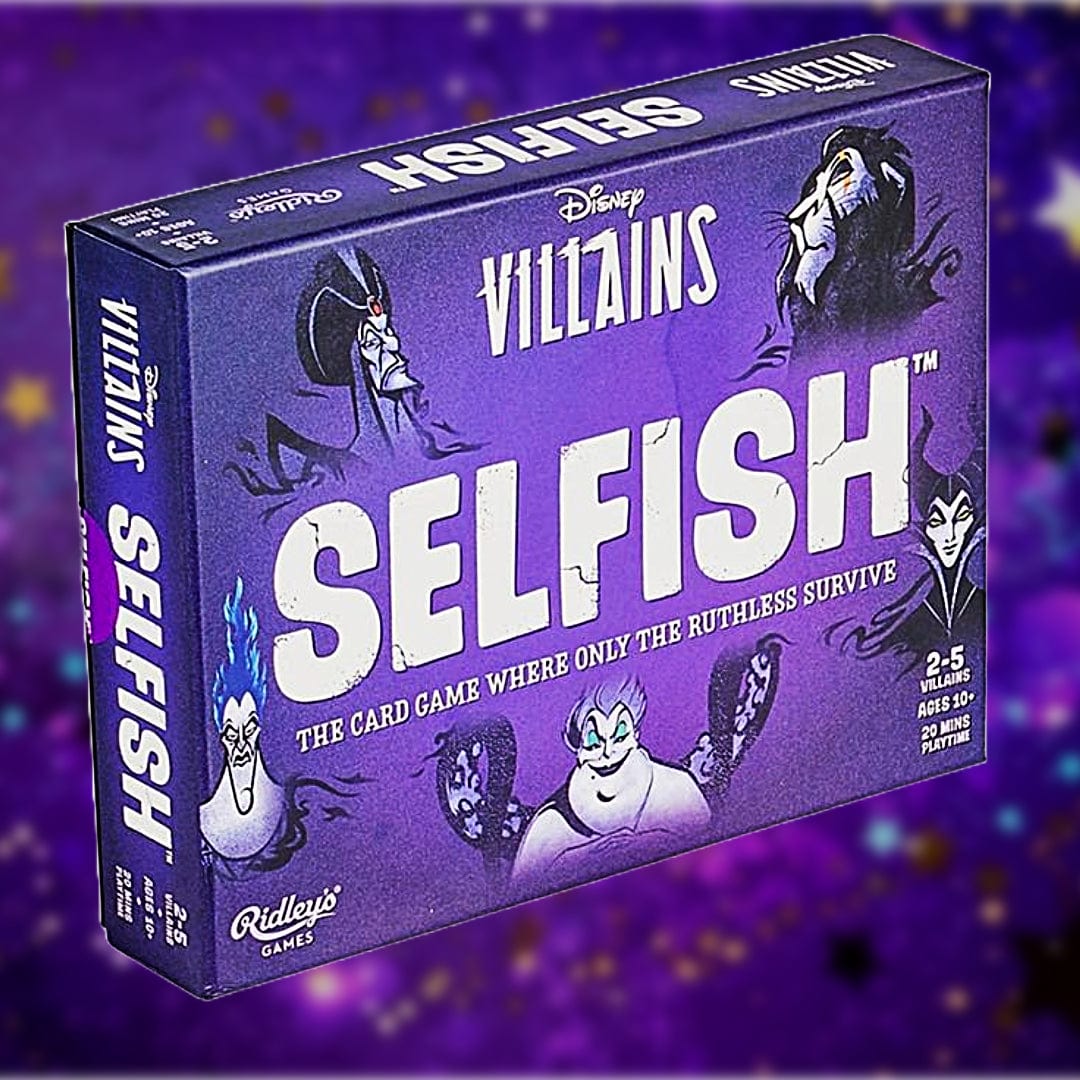 RIDLEY'S GAMES Board Games > Card Games Selfish: Disney Villains Edition 0810073340381 RDL40381