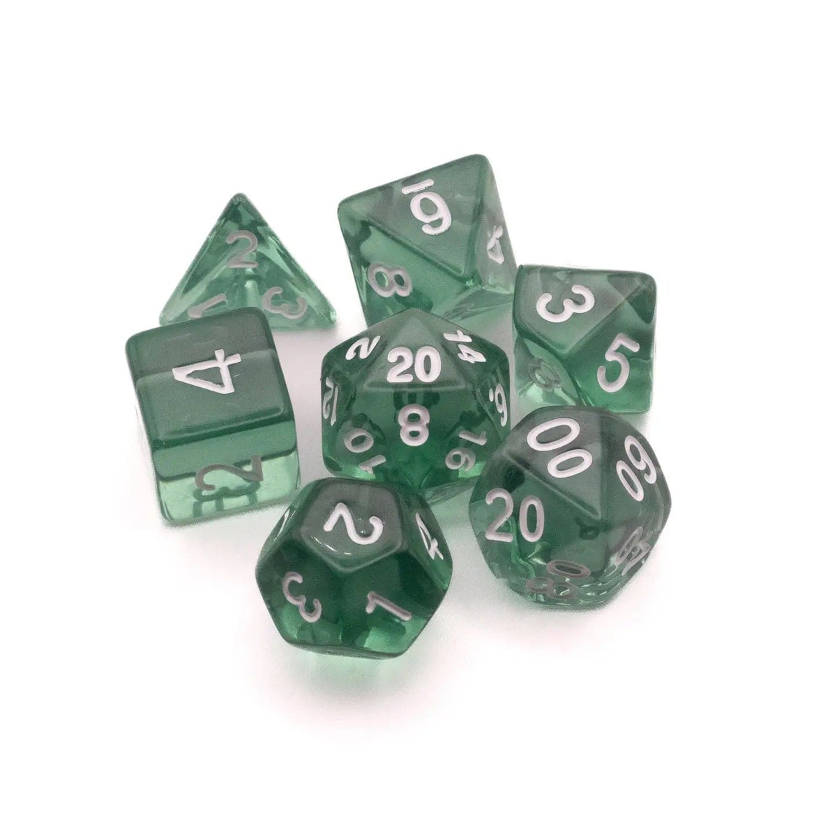 Riftgate Dice > Other Dice Riftgate- Dark Green Transparent Dice Set 69710076 AC0015