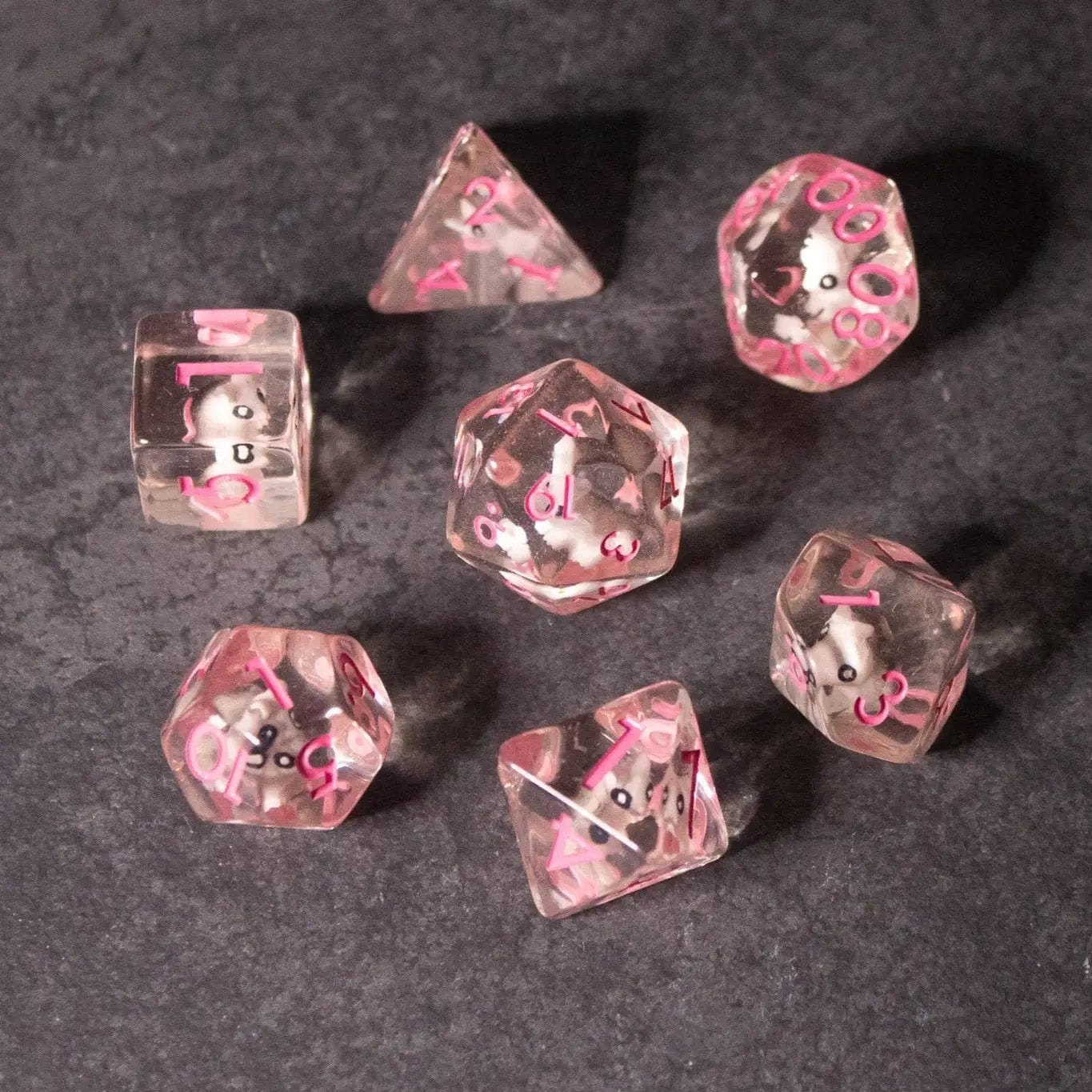 Riftgate Dice > Other Dice Riftgate: Dice Set - Pink Bunny 04487932 RE-BUNNY-PINK