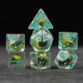 Riftgate: Dice Set - Yellow Skull