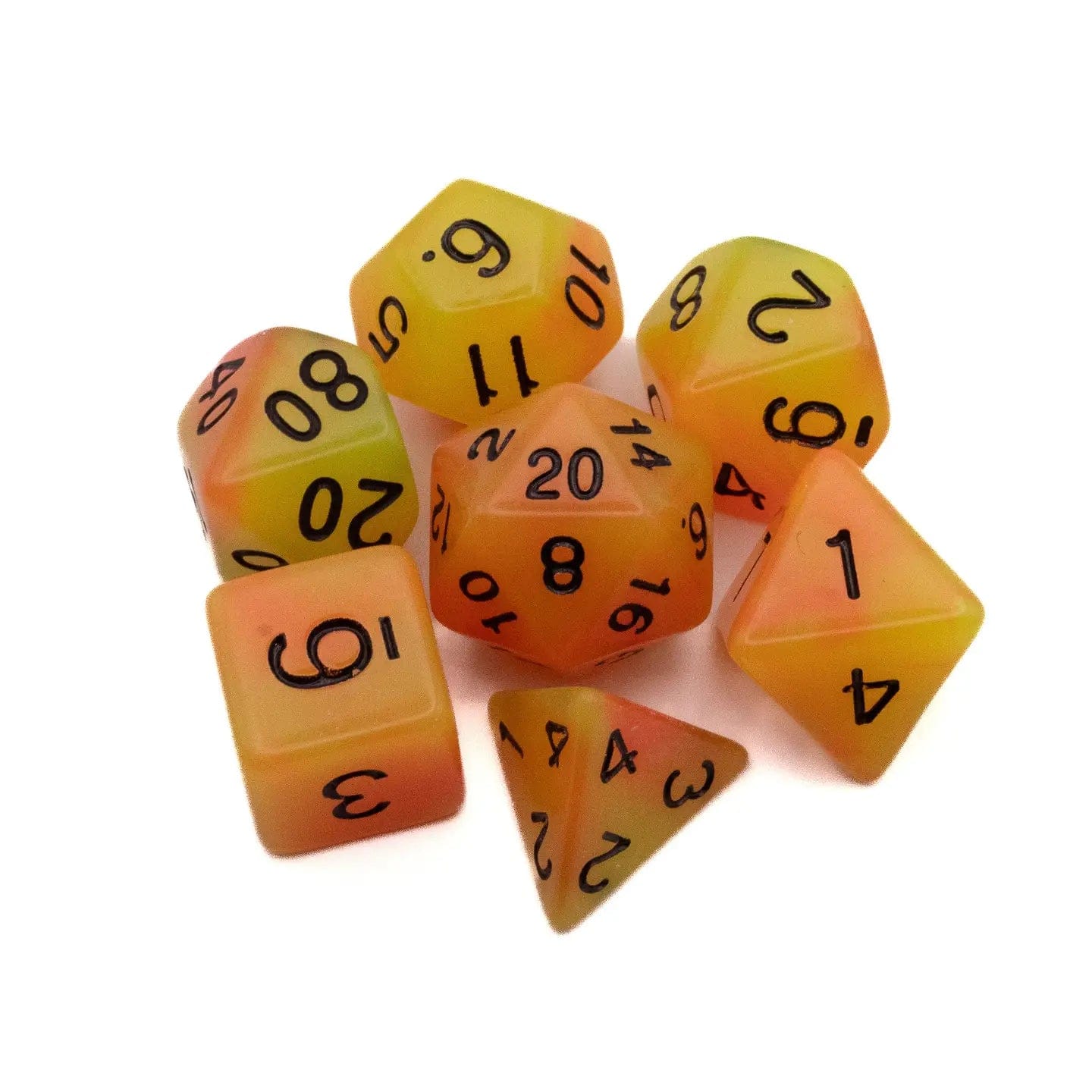 Riftgate Dice > Other Dice Riftgate- Emberlight Flare Glow-in-The-Dark Dice Set 20958204 AC0036