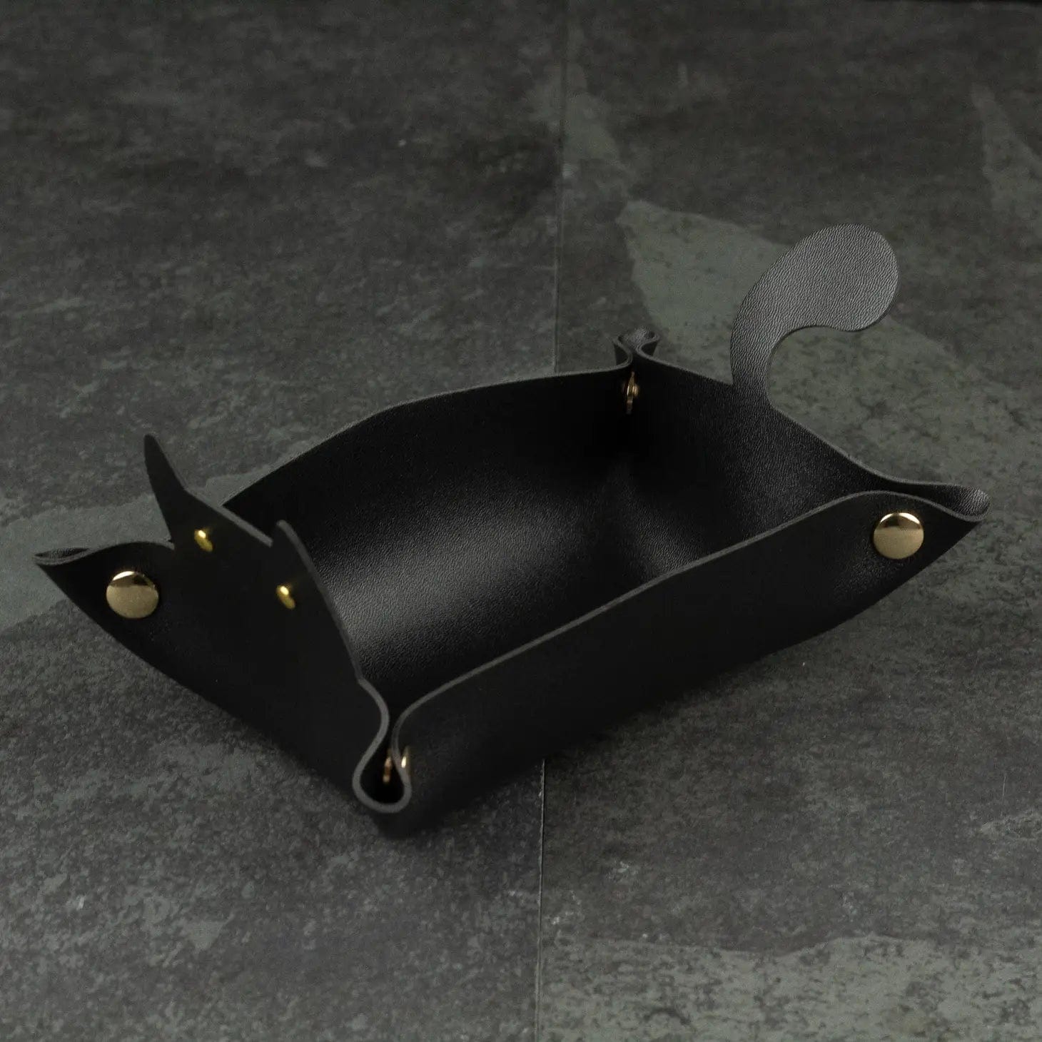 Riftgate Game Supplies > Dice Towers/Trays/Cups Riftgate: Cat Shaped Dice Tray - Black 52829692 DT-XM-CAT-BLA