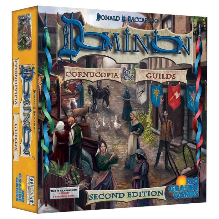 Rio Grande Games Board Games > Expansion Dominion: Cornucopia & Guilds 2nd Edition 655132006651 RIO665