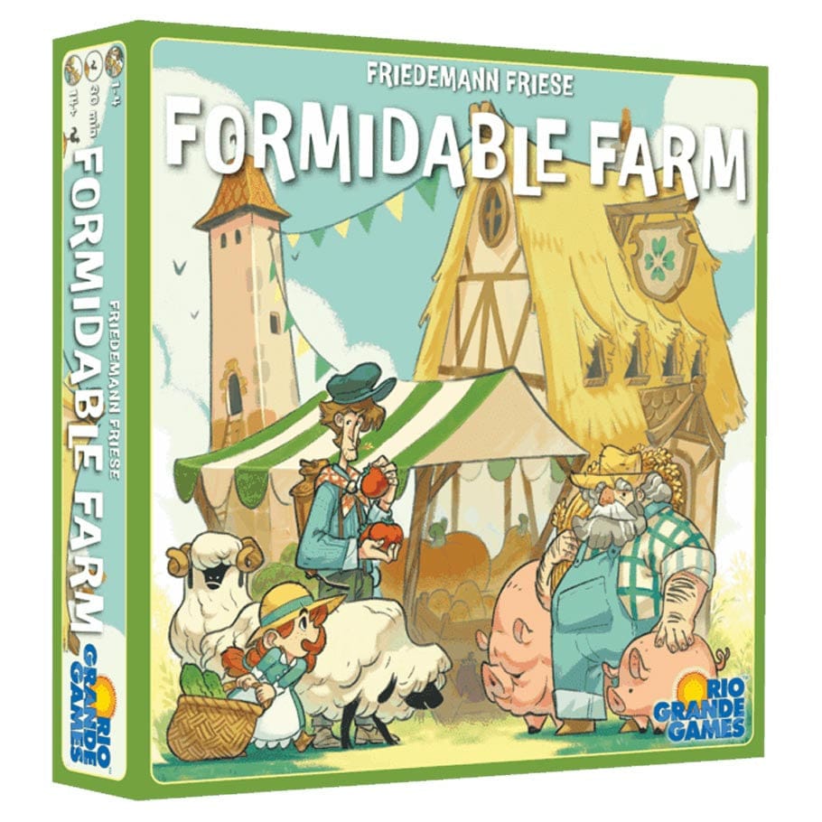 Rio Grande Games Board Games Formidable Farm 655132006958 RIO695