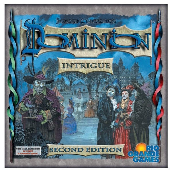 Rio Grande Games Board Games > Large Box Games > Expansions Dominion 2nd Edition: Intrigue Expansion 655132005326 RGG 532