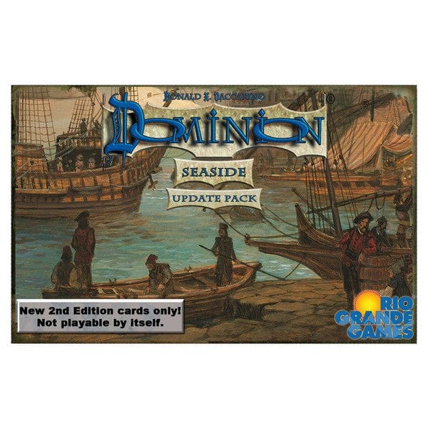 Rio Grande Games Board Games > Large Box Games > Expansions Dominion 2nd Edition: Seaside Expansion Update Pack 655132006248 RGG 624