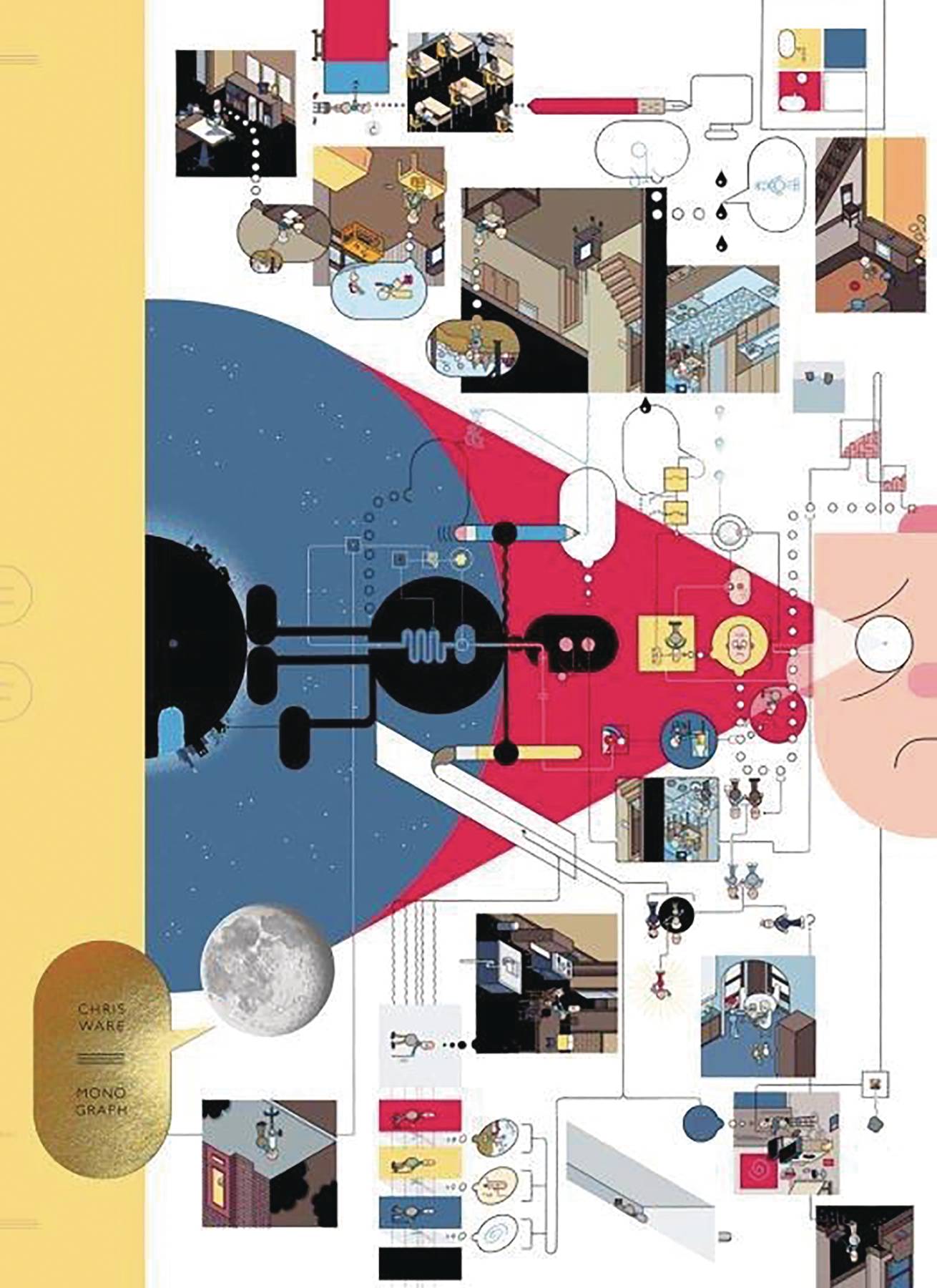 RIZZOLI Graphic Novel CHRIS WARE MONOGRAPH HC PX BOOKPLATE ED 9780847858125 APR178211
