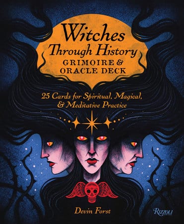 Rizzoli Oracle Cards Witches Through History - Grimoire and Oracle Deck 9780789344168 0789344165