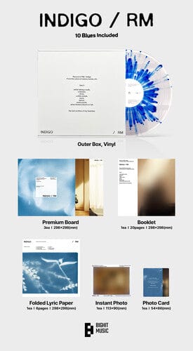 Rm (Bts) Music > Vinyl Records RM - Indigo 8809903921809 BGHM225.1
