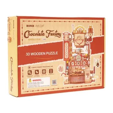 Robotime Model Kits > Other Model Kits Diy Marble Run: Chocolate Factory 6946785117653 LGA02