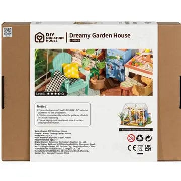 Robotime Model Kits > Other Model Kits Dreamy Garden House Rolife Diy Miniature House Kit 6946785119657 DG163