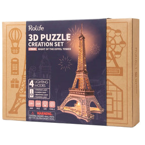 Robotime Model Kits > Other Model Kits Eiffel Tower Robotime Rolife Model Diy 3D Puzzles 6946785119336 TGL01