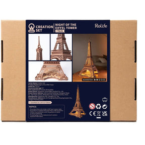 Robotime Model Kits > Other Model Kits Eiffel Tower Robotime Rolife Model Diy 3D Puzzles 6946785119336 TGL01