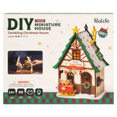 Robotime Model Kits > Other Model Kits Twinkling Christmas House 6946785119930 ROEDS036