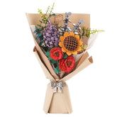 Robotime Model Kits > Other Model Kits Wooden Flower Bouquet 6946785119527 ROETW01H