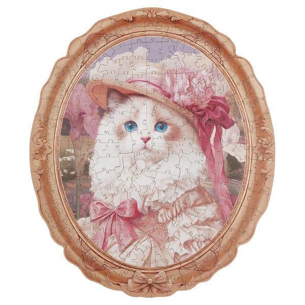 Robotime Puzzles > Jigsaw Puzzles Puzzle: Wooden: Rowood Springtime Kitty 200 pcs 6946785124828 ROETA005