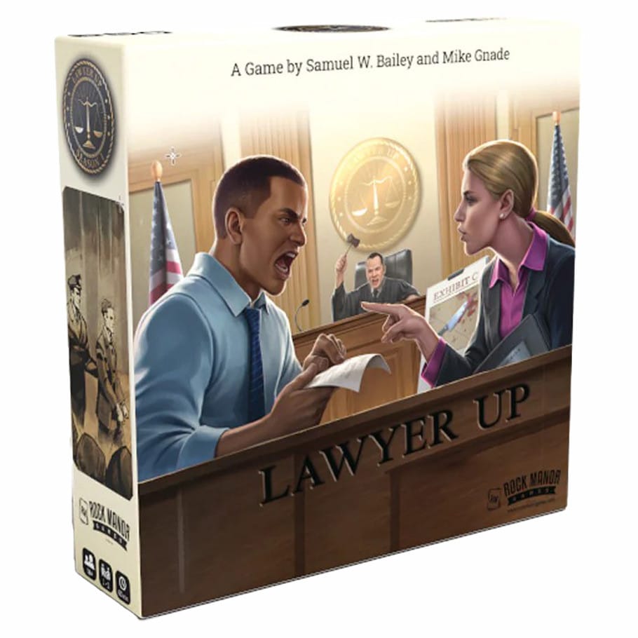 Rock Manor Games Board Games > Large Box Games Lawyer Up: Season 1 691835199108 RMA045
