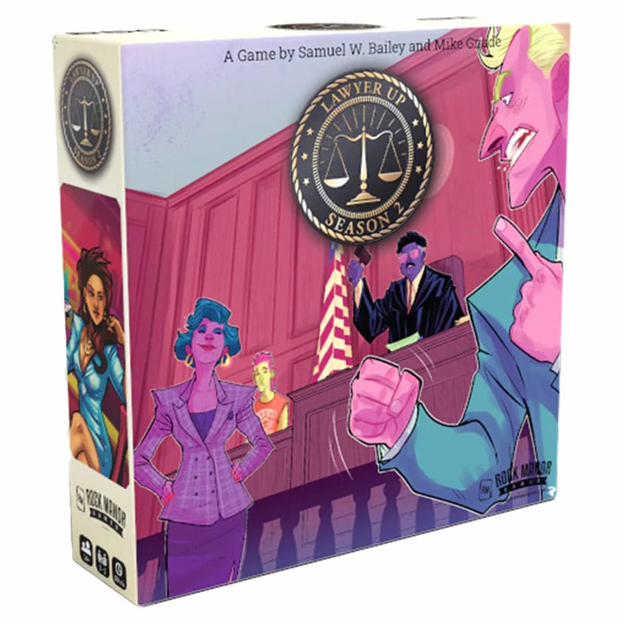 Rock Manor Games Board Games Lawyer Up: Season 2 691835199207 RMA046