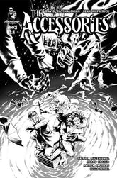 ROCKETSHIP ENTERTAINMENT Comic Books ACCESSORIES #1 2ND PTG B&W (MR) (Release Date: 08/26/2026) 78836284965800112 0626RE8548