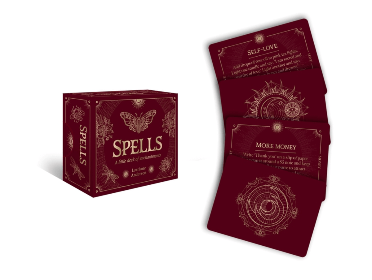 Rockpool Publishing Stationery > Advice Cards Spells: A Little Deck of Enchantments (Rockpool Mini Cards) 9781922579348 ING-9781922579348
