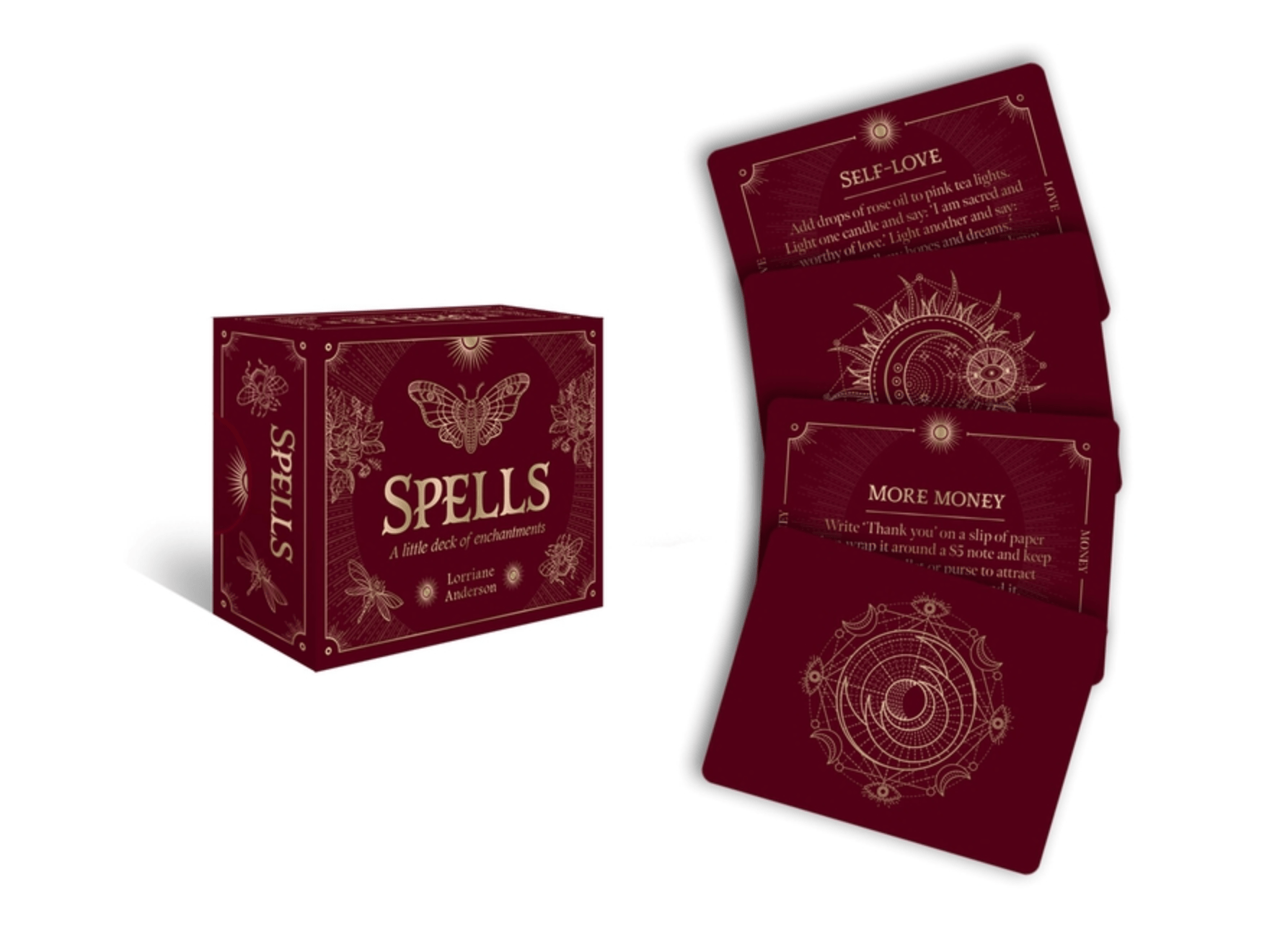 Rockpool Publishing Stationery > Advice Cards Spells: A Little Deck of Enchantments (Rockpool Mini Cards) 9781922579348 ING-9781922579348