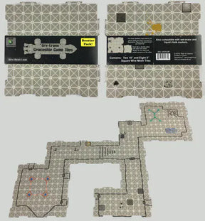 Role 4 Initiative Board Games > Expansion Dry-Erase Dungeon Tiles, Wire Mesh, Space, Booster Pack 609728424312 R4I-45043BP