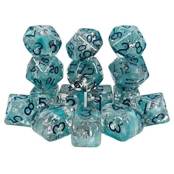 Role 4 Initiative Dice > Role 4 Initiative Role 4 Initiative: 15-Dice Set - Arctic Blast 642896815735 R4I50544-FC