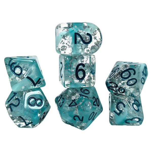 Role 4 Initiative Dice > Role 4 Initiative Role 4 Initiative: 7-Dice Set - Arctic Blast 642896815711 R4I50544-7C