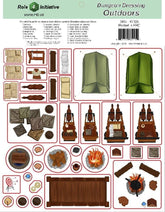 Role 4 Initiative Tabletop Games > Role-Playing Games > Accessories Role 4 Initiative: Dry-Erase Dungeon Dressings - Outdoors 609728424152 R4I-45105